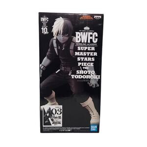 My Hero Academia BWFC Super Master Shoto Todoroki 10th Anniversary New (Other)